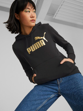 Puma ESS+ Metallic Logo Hoodie TR Melegítő felső