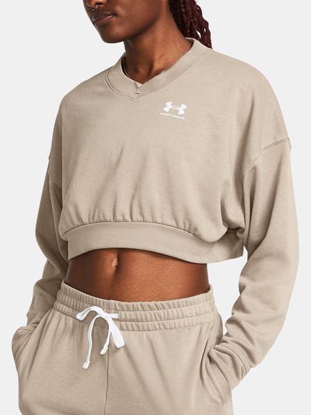 Under Armour UA Rival Terry OS Crop Crw Melegítőfelsők