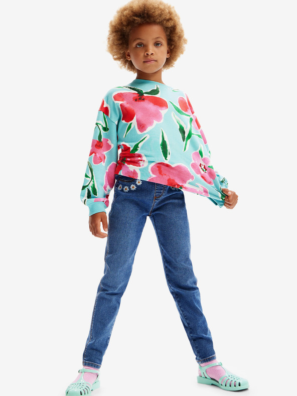 Desigual Kék Desigual Beth lány farmer