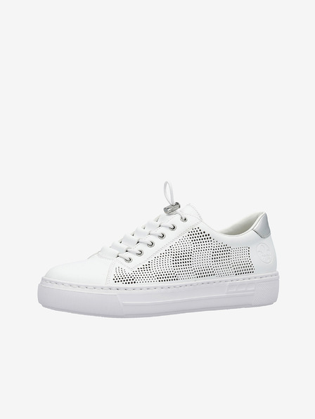 Rieker Fehér női slip on tornacipő Rieker
