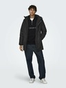 ONLY & SONS Fekete férfi ONLY & SONS Carl téli parka