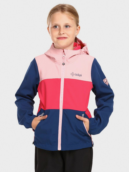 Kilpi Kék és rózsaszínű lány softshell dzseki Kilpi RAVIA