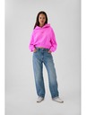 GAP Oversize crop pulóver logóval GAP