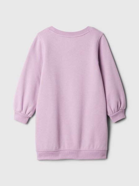 GAP Baby mikinás ruha logóval GAP