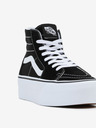 Vans Fekete női bokabőr platformos tornacipő VANS Sk8-Hi Tapered Stackform