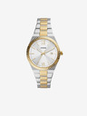 Fossil Ezüst arany női Fossil Scarlette karóra