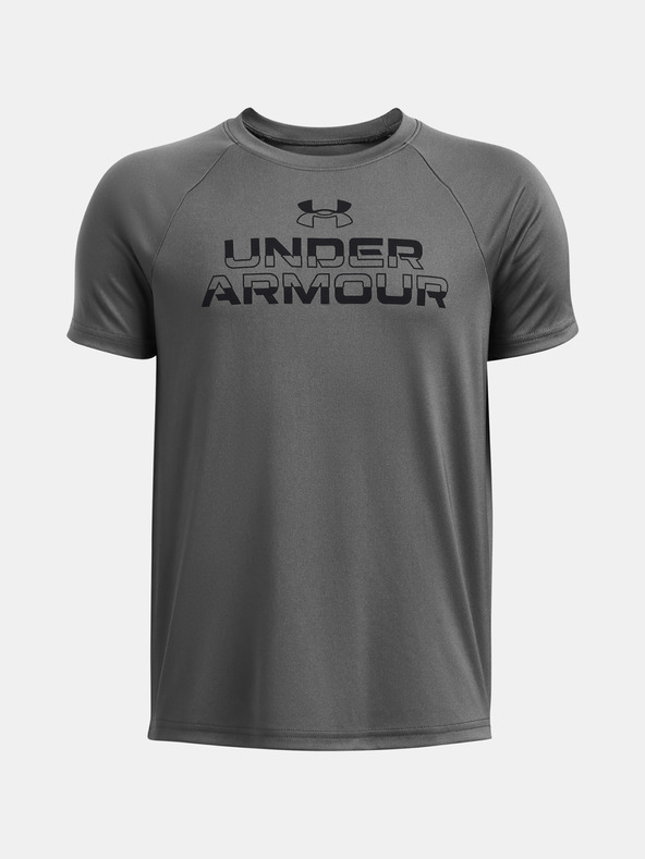 Under Armour Fiú póló Under Armour UA Tech Split Wordmark SS