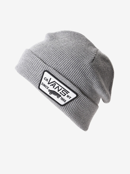 Vans Világosszürke bordázott téli gyerek sapka Vans Milford