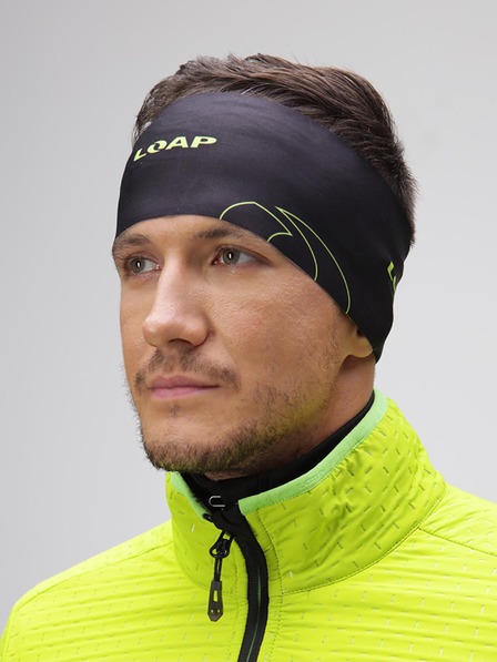 Loap Zöld és fekete sportos téli fejpánt LOAP Zal