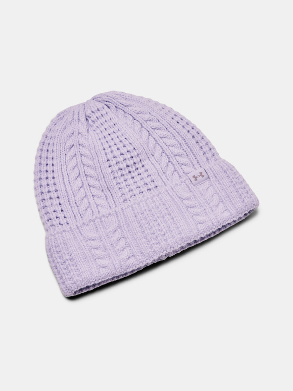 Under Armour W Halftime Cable Knit Sapka Lila akciós termékkép 1