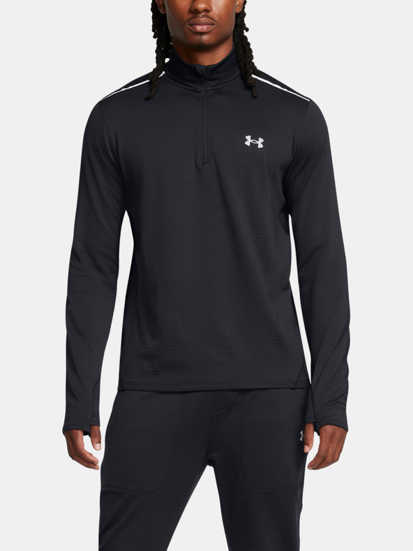 Under Armour UA Vanish CW 1/4 Zip Póló Fekete akciós termékkép 1