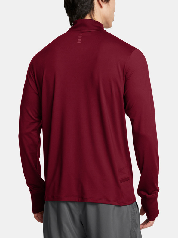Under Armour UA Launch Pro 1/4 ZIP Póló Piros termék 2. képe
