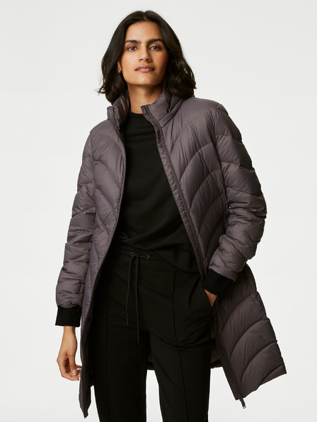 Marks & Spencer Marks & Spencer női szürke steppelt Stormwear™ pehelypaplan kabát
