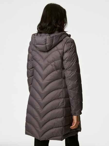 Marks & Spencer Marks & Spencer női szürke steppelt Stormwear™ pehelypaplan kabát