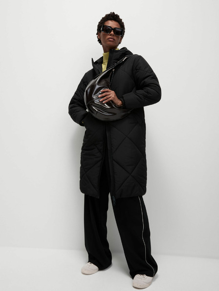 Marks & Spencer Thermowarmth™ steppelt kabát gyémántokkal Marks & Spencer fekete