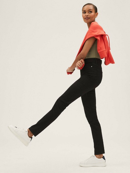 Marks & Spencer Fekete Marks & Spencer női Slim Fit farmer Lily