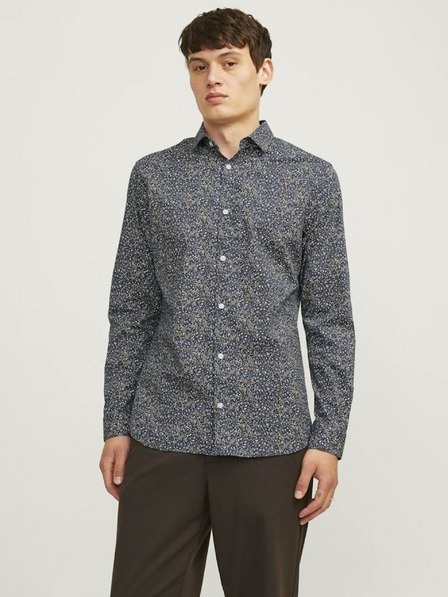 Jack & Jones Sötétkék férfi Jack & Jones Blackpool mintás póló
