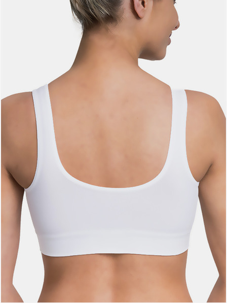 Bellinda Fehér Női sportmelltartó Bellinda EASY BRA