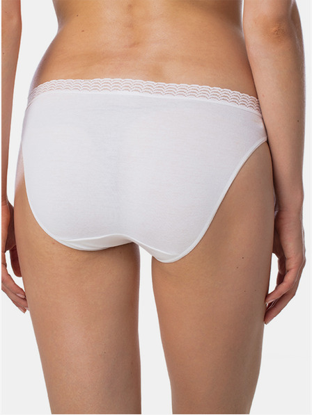 Bellinda Fehér női bugyi csipkés részlettel Bellinda FANCY COTTON MINISLIP FANCY COTTON MINISLIP