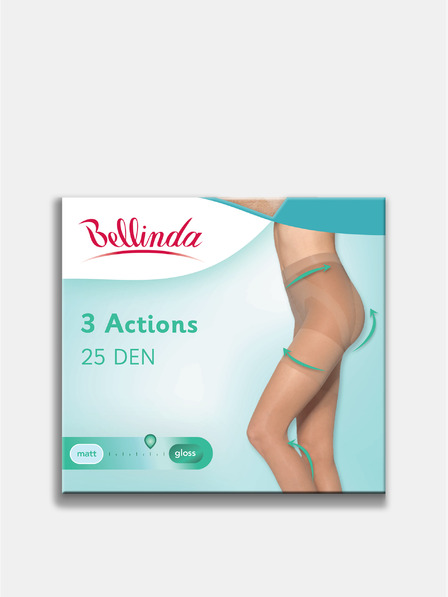 Bellinda Fekete Bellinda női alakformáló harisnya 3ACTIONS 25 DEN