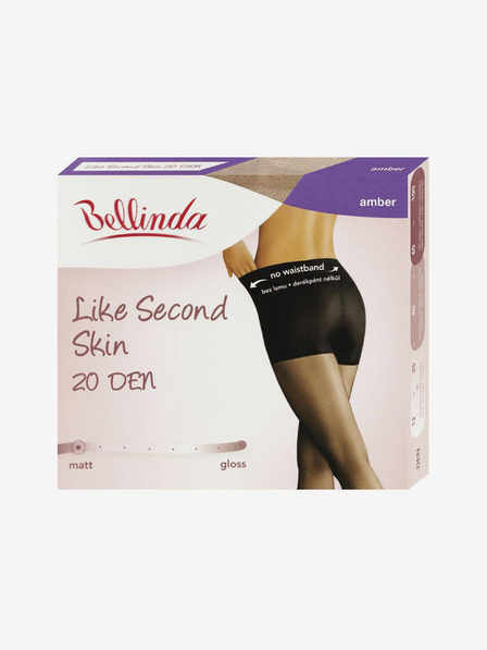 Bellinda Fekete Bellinda LIKE SECOND SKIN 20 DEN női harisnyanadrág