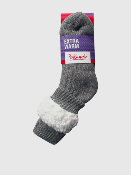 Bellinda Szürke női BELLINDA Extra Warm zokni
