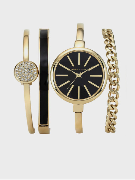 Anne Klein Női arany karóra és karkötő szett Anne Klein