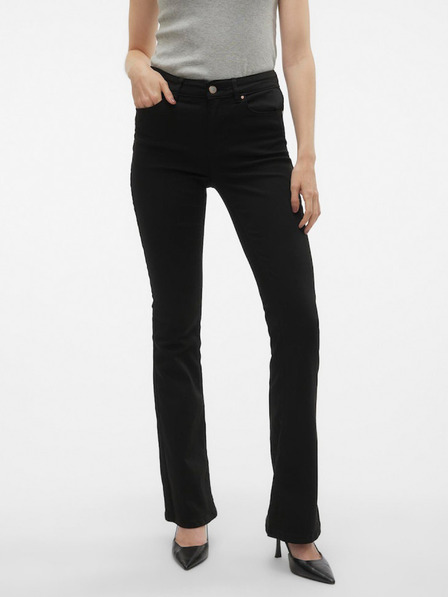 Vero Moda Fekete női farmernadrág Vero Moda Flash