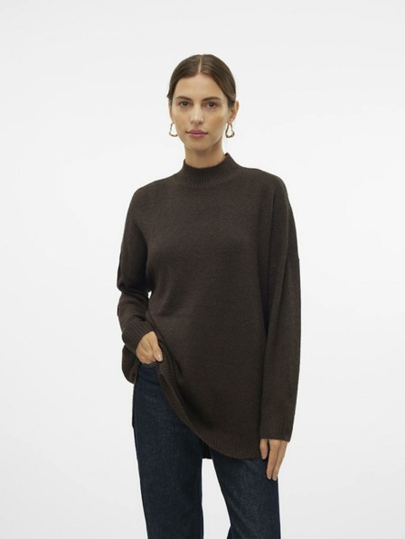 Vero Moda Barna női pulóver Vero Moda Plaza