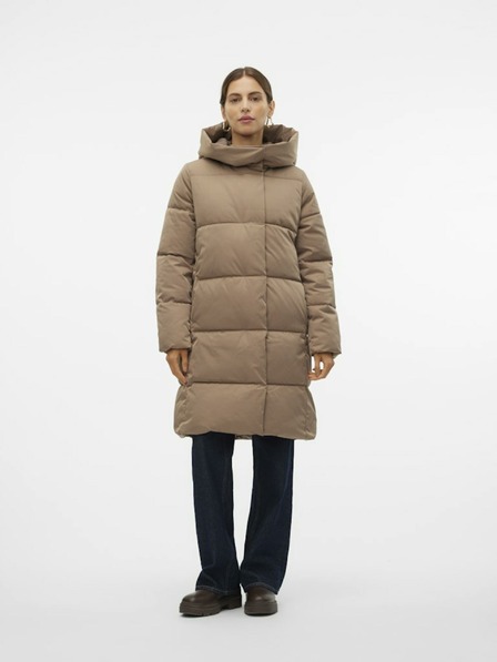 Vero Moda Barna női steppelt kabát Vero Moda Stella