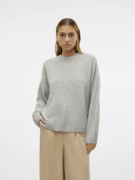 Vero Moda Világosszürke női pulóver Vero Moda Boom