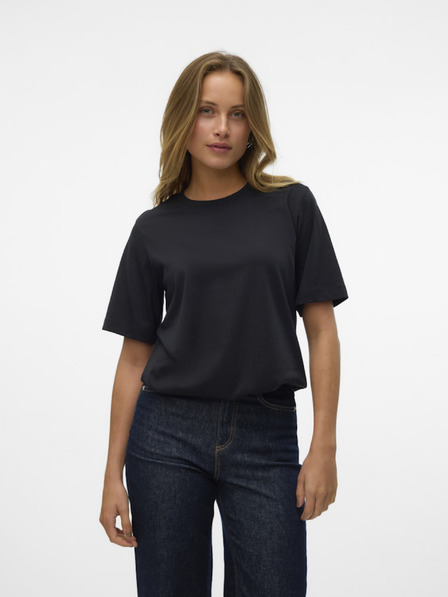 Vero Moda Fekete női póló Vero Moda Demi Demi