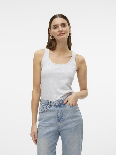 Vero Moda Világosszürke Vero Moda Lulu női trikó felső